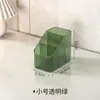 Elegante Caja de Almacenamiento de Maquillaje Compartimentada de Alta Gama, Organizador de Cosméticos de Escritorio de Acrílico Transparente, Cosméticos para Dormitorio