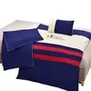Serie de Ropa de Cama para Siesta de Jardín de Infancia Juego de Tres Piezas: Sábana Bajera Acolchada Bordada de Algodón Puro, Funda Nórdica, Funda de Almohada Fabricante Venta al por Mayor para Uso Doméstico