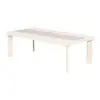 Juego de Sofá y Mesa de Café para Exteriores Transfronterizo, Sofá y Sillas de Aleación de Aluminio para Jardín, Fabricante de Mesas y Sillas de Ocio para Bienes Raíces