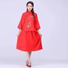 Vestidos de Dama de Honor Estilo República de China, Vestidos de Dama de Honor Estilo Chino, Vestidos de Hermanas, Cheongsam de Manga Larga, Tendencia de Moda China, Desfile de Moda Estilo Étnico
