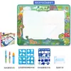 Lienzo de Pintura Mágica con Agua Transfronterizo Alfombrilla Mágica para Pintar con Agua Pintura Infantil Transparente Grande Repetida Graffiti Manta de Pintura con Agua Juguete