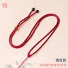 Cuerda de maíz simple hecha a mano diy nada jade jade Buda collar jade de Hetian cordón delgado simple elegante venta al por mayor