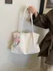 Bolso de hombro de gran capacidad con estampado de leopardo, nuevo bolso de axila para el trabajo, bolso versátil de moda casual de alta gama de nicho para mujer