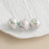 Cuentas Acrílicas Redondas Impresas de 16 mm Europeas y Americanas Transfronterizas Pulsera para Bebé Accesorios de Joyería Llavero Cuentas Sueltas