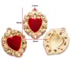 Cráneo Gótico Vintage Amor Cruz Goteo de Aceite DIY Accesorios de Joyería de Aleación Pulsera Collar Colgante W273