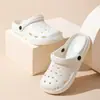 Zapatos Estilo Cocodrilo con Sensación de Caminar sobre las Nubes, Eva Antiolor, Uso Diario en Casa, Nuevo Modelo de Verano, Sandalias de Playa Antideslizantes para Exteriores para Mujer, Talón Cerrado 202