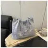 Bolso Casual de Alta Gama de Gran Capacidad Nicho 2025 Nuevo Bandolera Versátil Bolso de Mano para Viajes Diarios Bolso Cubo de Hombro Único Grande