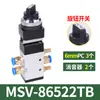 Válvula Mecánica Neumática Interruptor de Botón de Presión Manual Válvula de Control Rotatoria de Dos Posiciones y Cinco Vías Cilindro de Rodillo Válvula de Control Direccional
