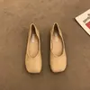 Zapatos para Mujer Chuyu Jidoudu 2026 Primavera y Otoño Nuevos Mocasines Slip-On Zapatos Perezosos Zapatos de Abuela Suela Plana Zapatos de Noche