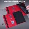 Adequado para Case de Couro para Tablet PC Lenovo Tab M9 P11 Flor de Pavão Porta-Cartões Case Protetora Glory padX9