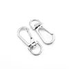 Suministro en Stock 36mm Negro Mate Aleación de Zinc Llavero Verde Dorado Gancho Giratorio de Resorte Hebilla de Perro Transfronteriza
