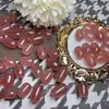 Cuentas de Cubo de Cristal de Fresa Natural Cuentas Accesorios DIY