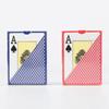 Texas Hold'Em Versión Especial Amplia Carácter Grande Plástico PVC Impermeable, Resistente a la Doblez y Lavable Cartas de Póker con Cartas de Corte Se Pueden Personalizar