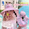 Sombrero de Protección Solar para Niños My Little Pony Pinkie Pie, Sombrero Chal con Visera Grande para Primavera y Verano, Sombrero de Sol para Bebé Niña