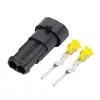 Conector impermeable automotriz serie 1.5, enchufe AMP, conexión macho-hembra, retardante de llama, enchufe de 1/2/3/4/5/6 pines