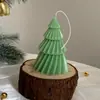 Velas perfumadas de árbol de Navidad transfronterizas, regalos creativos de Navidad, decoraciones para el hogar, accesorios para fotos, arreglos de escena al por mayor