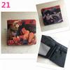 Carteira Curta NARUTO NARUTO Japonesa NARUTO Sasuke Kakashi Carteira Porta-Moedas de Couro PU