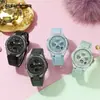 Sanda Comercio Exterior Los Relojes para Niñas Más Vendidos para Estudiantes de Secundaria y Preparatoria Reloj Multifunción Impermeable Luminoso Reloj con Cronógrafo de Moda