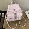 Bolso de Cadena Estilo Chanel Transfronterizo para Mujer 2026 Nuevo de Moda Primavera/Verano Mochila Acolchada para Viajes Diarios Mochila de Gama Alta