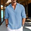 Suéter de algodón de manga larga para hombre, jersey de solapa informal juvenil de talla europea, color liso, para comercio exterior transfronterizo de Amazon