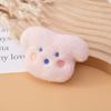 Cartoon algodão-cheio malha baole veludo urso boneca DIY broche de pelúcia chaveiro pingente faixa de cabelo material