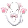 Diadema de lazo sexy linda sirvienta bidimensional Wansheng Accesorios para el cabello de Navidad Orejas de gato con campana tocado fuente