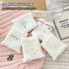 Nova Roupa Íntima Feminina Doce com Laço, Algodão Puro, Gancho Estendido, Cintura Média, Confortável e Respirável, Calcinha para Meninas