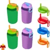 Tapas para Latas de Refresco con Popotes Plástico Manualidad Tapa de Lata de Refresco Popote