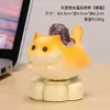 Adorno Giratorio de Cristal Cat Le You You Modelo Nuevo Decoración de Escritorio Regalo para Escritorio de Oficina Muñeca Descompresora Gato Lindo