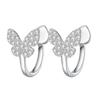 Librito Rojo Nuevo Lindo Clip para la Oreja de Mariposa Estilo Simple Inteligente Natural Accesorios para la Oreja de Mariposa Regalo para Novia