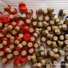 Rolha de Vinho Rolha de cortiça para vinho com tampa, rolha de vidro com tampa Várias rolhas de vinho com tampa