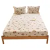 Manta de Cama de Leche de Invierno de Felpa Pieza Única Juego de Sábanas Infantiles con Más Terciopelo Manta de Cama Dormitorio Protector de Colchón Totalmente Envuelto de Felpa de Coral