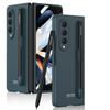 Aplicable a la carcasa del teléfono móvil con pantalla plegable Samsung zfol4, ranura para bolígrafo ultrafina con todo incluido, soporte creativo, cubierta protectora resistente a caídas GKK
