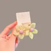 Liga de Goma Mujeres y Niños Verano Nuevo Estilo Niña Diadema de Flores Liga de Goma Lazo Anillo para el Cabello Adorno para la Cabeza
