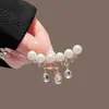 Broche com Franjas de Pérola, Estilo Vintage, Design de Luxo para Mulheres, Luxo de Nicho, Elegante Qipao, Vestido com Corrente de Liga