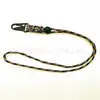 Chaveiro de cinto anti-perda com fivela de bico de águia, portátil para uso externo, pingente de apito para crachá de identificação multifuncional de metal, disponível em estoque