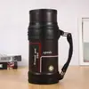 Acero Inoxidable 304 Hervidor de Gran Capacidad para Conservar el Calor Hervidor para Viajes en Coche al Aire Libre Termo Portátil Botella Termo
