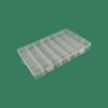 Caja de Plástico de 28 Compartimentos para Organizar Gomas Elásticas, Piezas de Precisión, Componentes, Caja de Plástico para Empaque de Piezas, Joyería y Caja Organizadora de Cuentas