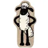Alfombra de Rayas de Animales de Dibujos Animados, Manta para Mesita de Noche de Dormitorio, Tapete para Mesa de Centro de Sala de Estar de Gatito, Alfombra de Piso Resistente a Manchas y Fácil de Cuidar de Imitación de Cachemira