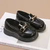 Sapatos de Princesa para Crianças 2022 Primavera e Outono Clássicos Sapatos de Moda Coreana para Meninas Tendência Casuais Sapatos de Couro Atacado