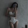 Moda Sexy 2023 Maiô Peça Única Feminino Coberto na Barriga Emagrecedor Férias na Praia Spa [uma geração de cabelo]]