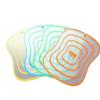 Tabla de cortar flexible Tabla para clasificar frutas A prueba de moho Hogar Rectangular Engrosada Dormitorio Tabla de cortar