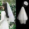 Estudio Fotográfico Accesorios de Fotografía Velo Principal de Novia para Boda Fotografía de Viaje Doble Capa Largo de Gama Alta Tocado para Pedida de Mano y Registro de Matrimonio