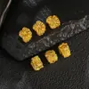 Prata 925 Banhada a Ouro com Trabalho Antigo Detalhado Flor Fada Acessórios com Furo Reto DIY Novo Estilo Étnico Chinoiserie Acessórios Versáteis