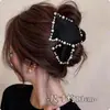 Presilha de cabelo triângulo com bolinhas estilo coreano para mulheres, adequada para coques na parte de trás da cabeça, novo modelo 2026, adequada para cabelos grossos, acessório de cabelo de alta qualidade