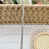 Tubo Redondo Adhesivo con Strass Completo Accesorios para Joyería DIY Ropa Accesorios para Zapatos Tiras de Strass Cuerda de Strass Tubo de Strass Accesorios de Encaje