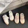 Zapatillas deportivas para niños, nuevo modelo de otoño, zapatillas rosas ligeras de suela blanda para niñas, zapatillas casuales elegantes y versátiles para niños