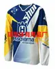 Camiseta Transpirable de Manga Larga con Protección Solar para Hombre en Verano, Traje de Carreras, Traje de Motociclismo Todoterreno, Suministro Directo del Fabricante