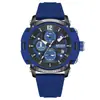 Reloj MEGIR para Hombre Superventas Transfronterizo Multifuncional Resistente al Agua Luminoso de Silicona Deportivo de Cuarzo 2208