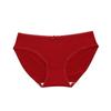 Pantaletas de Mujer Transfronterizas de Tiro Bajo, Talla Grande, Sin Costuras, Entrepierna de Algodón Puro, Color Sólido, Cómodas, Alta Elasticidad, Transpirables, Ropa Interior al por Mayor